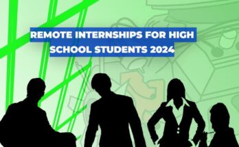 Remote Internships for High School Students 2024